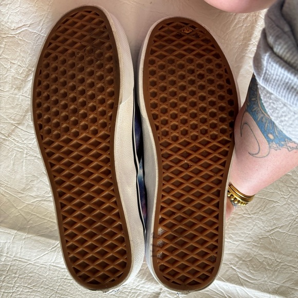 Galaxy Print Slip on Vans - Picture 8 of 9